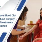 how to remove blood clot in brain without surgery
