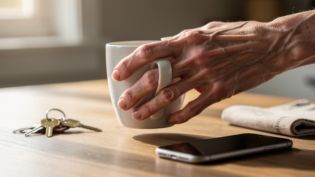 Hand weakness affecting everyday activities and grip strength